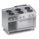 Cucina elettrica 6 piastre+vano aperto+forno e.statico 1/1 C2ECU15FF