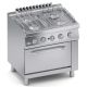 Cucina gas 4 fuochi top + forno gas 1/1 C2GCU10FF