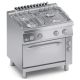 Cucina gas 4 fuochi top + forno e.ventilato 1/1 C2MCU10FV