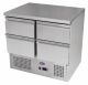 Banco refrigerato ESL3820-GR compatto con 4 cassetti 1/1 GN