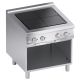 Cucina elettrica 4 piastre radianti top + vano aperto K4ERUP10VV