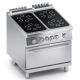 Cucina elettrica vetroceramica 4 piastre+forno e.statico K4EVCP10FF