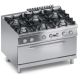 Cucina gas 6 fuochi+forno gas maxi 105x53 cm-p.line K4GCUP15FFM