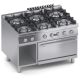 Cucina gas 6 fuochi top+vano aperto+forno a gas 2/1-s.line K4GCUS15FF