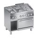 Cucina gas K6MCU15FF 6 fuochi + forno elettrico