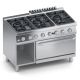 Cucina gas 6 fuochi top + vano aperto + forno gas 2/1 K7GCU15FF