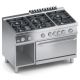 Cucina gas 6 fuochi top + vano aperto + forno e.statico 2/1 K7MCU15FF