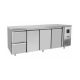 Tavolo frigo EPF3525-GR-304T TN 3 porte 1/1+cassetiera 1/2