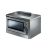 Forno a gas a convezione KF 1001 G IX AL