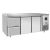 Tavolo frigo EPF3534-GR-304T TN 2 porte 1/1+cassetiera 1/2