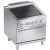 Cucina elettrica 4 piastre radianti+forno e.statico 2/1 K4ERUP10FF