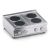 Cucina elettrica 4 piastre tonde top K7ECU10TT