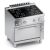 Cucina elettrica vetroceramica 4 piastre+forno e.ventilato K7EVC10FV